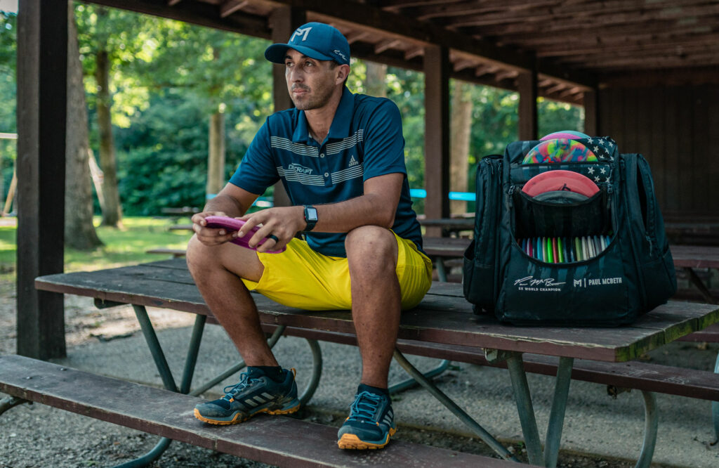 Paul McBeth disc golf bag by GRIPeq
