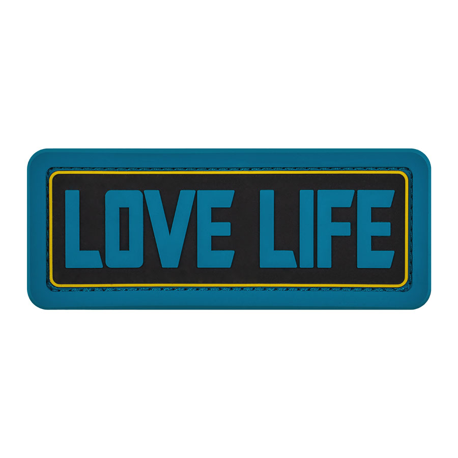 Love Life GRIPeq disc golf patch