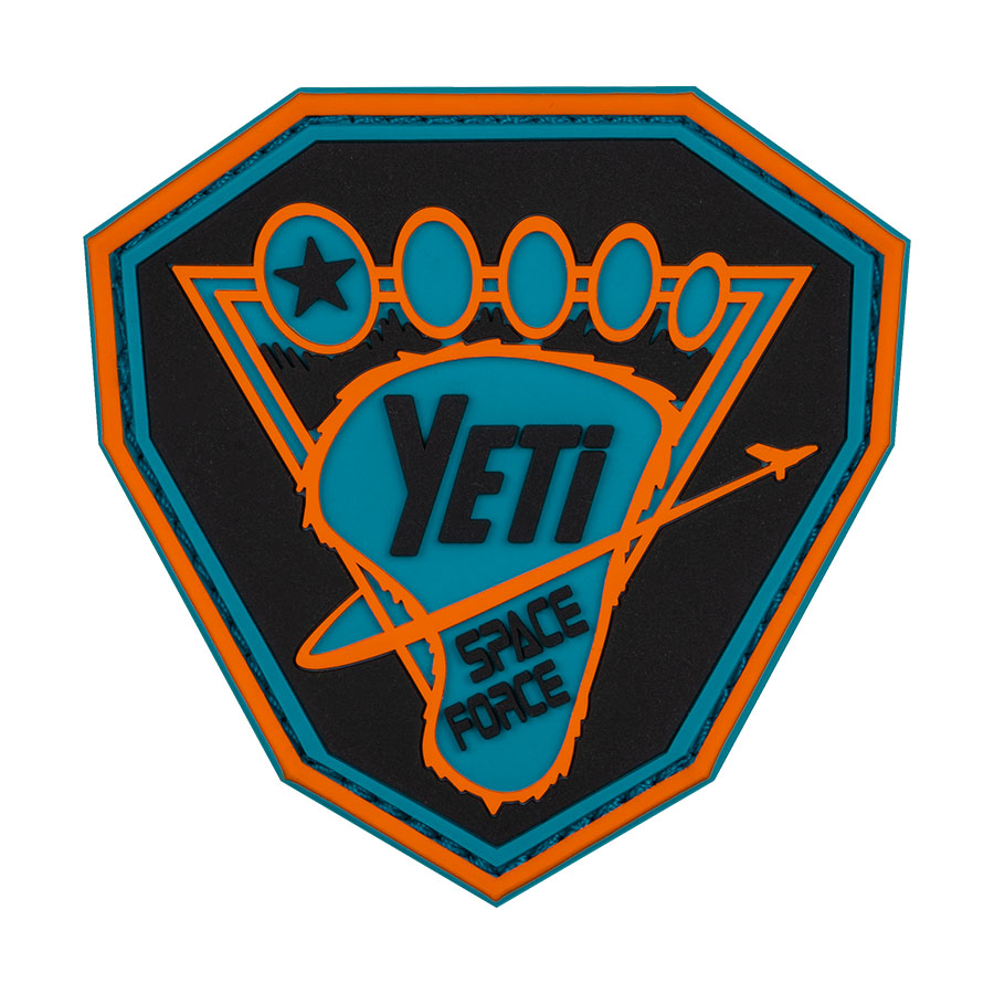 Yeti Space Force J Reading Patch