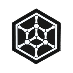 A GRIPeq hex logo patch.