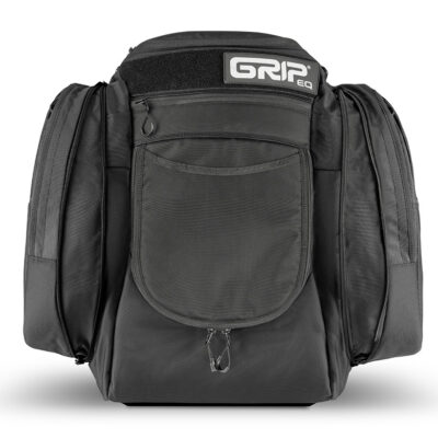 Black AX6 disc golf bag