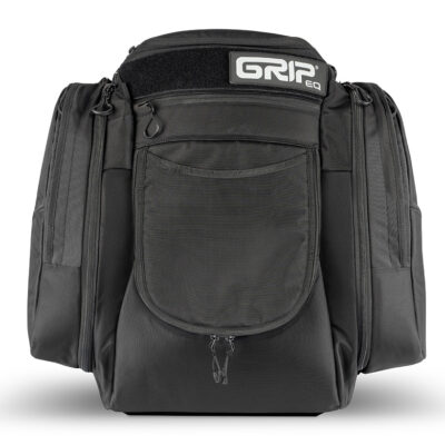Black AX6 disc golf bag