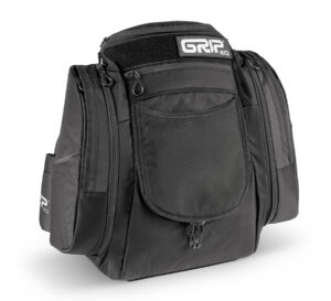 Black AX6 disc golf bag