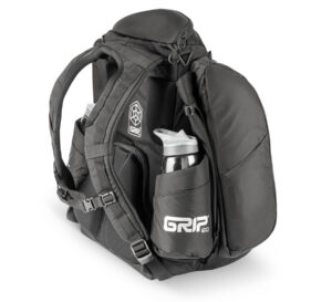 Black AX6 disc golf bag