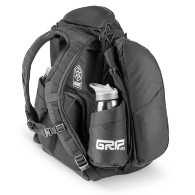 Black AX6 disc golf bag