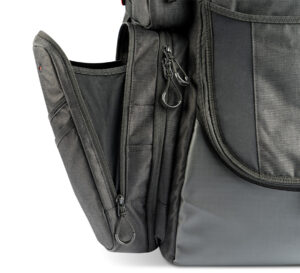 The GRIPeq MB-PX1 - close up the side pocket when expanded.