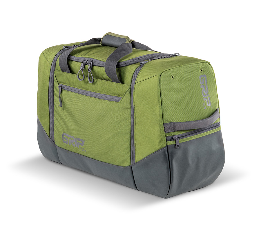 Green disc golf duffel bag
