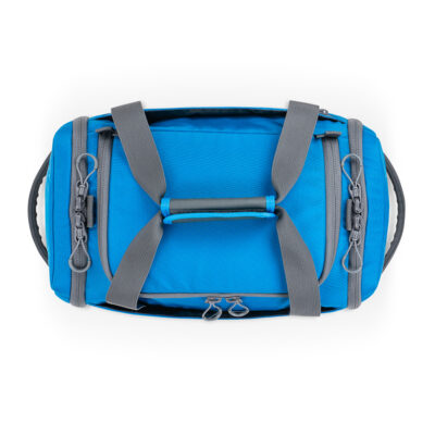 Blue disc golf duffel
