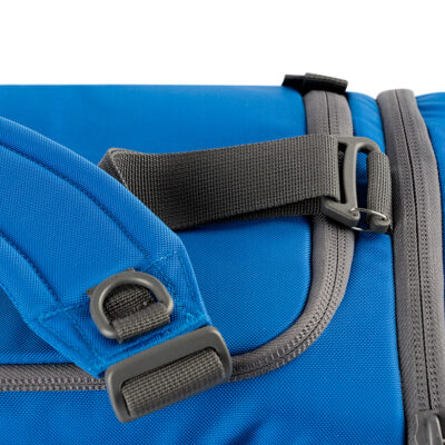 Blue disc golf duffel