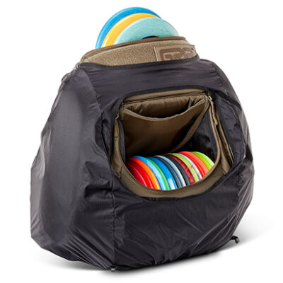 AX4 GRIPeq disc golf bag with raincover