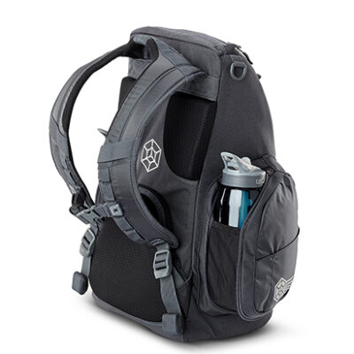 CS2 series black GRIPeq disc golf bag